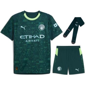 Maillot Kit Enfant Manchester City Fourth 2025 2026