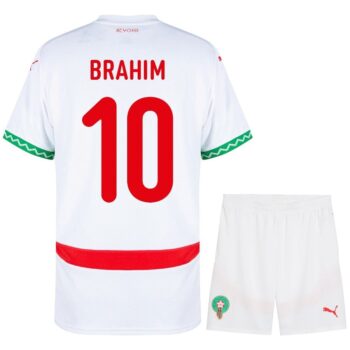 Maillot Kit Enfant Maroc Exterieur 2025 2026 Brahim