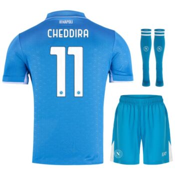 Maillot Kit Enfant Naples Domicile 2024 2025 Cheddira