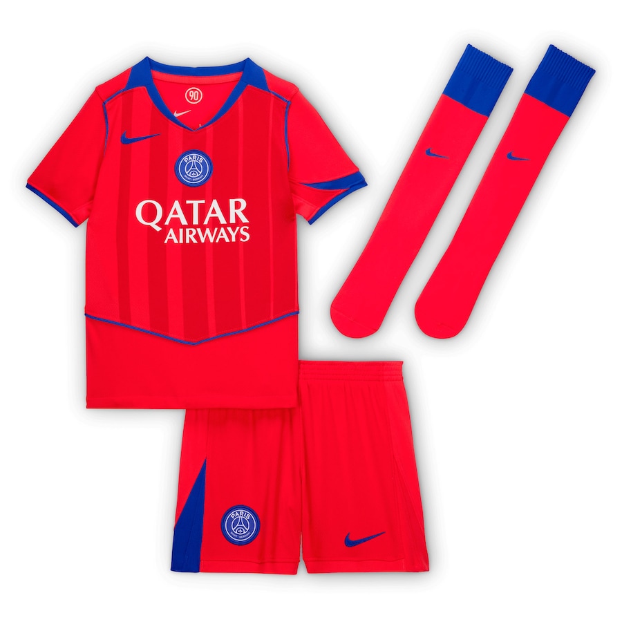 Maillot Kit Enfant PSG Third 2025 2026 Kvaratskhelia – Image 3