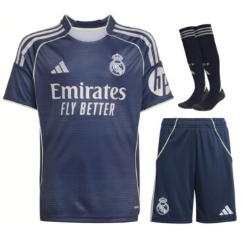Maillot Kit Enfant Real Madrid Exterieur 2025 2026