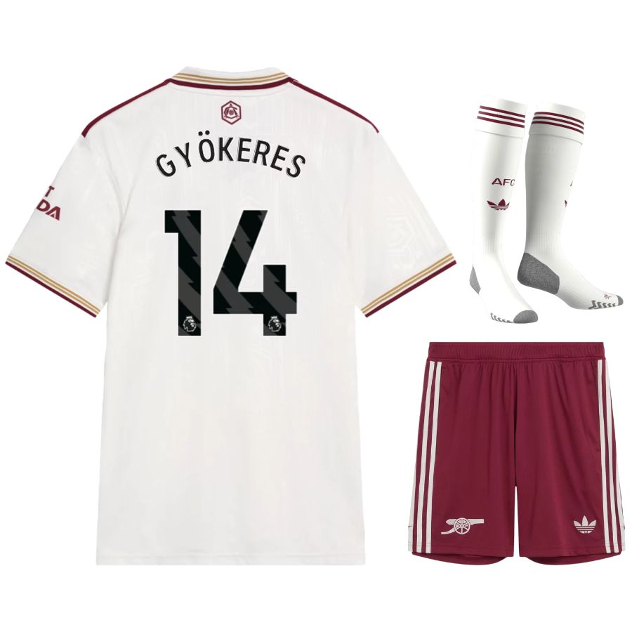 Maillot Kit Enfant Third Arsenal 2025 2026 Gyokeres