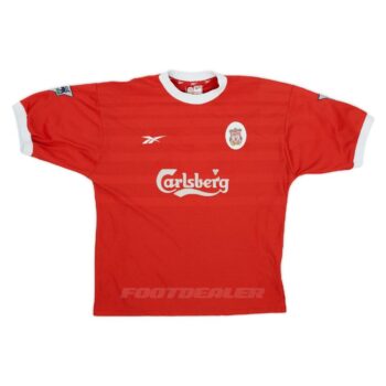 Alternative view of Maillot Liverpool Domicile 1998 1999 Fowler