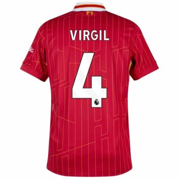 Alternative view of Maillot Liverpool Domicile 2024 2025 Virgil