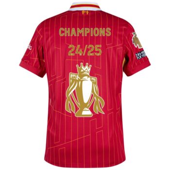 Alternative view of Maillot Liverpool Domicile 2024 2025 Winners Trophy