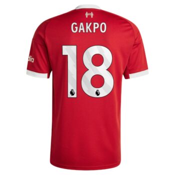 Alternative view of Maillot Liverpool Domicile 2025 2026 Gakpo