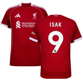 Alternative view of Maillot Kit Enfant Liverpool Domicile 2025 2026 Isak