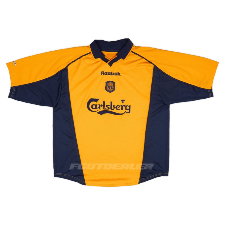 Maillot Liverpool Exterieur 2000 2001 Gerrard – Image 2
