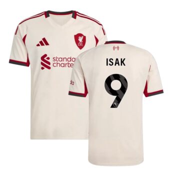 Maillot Liverpool Exterieur 2025 2026 Isak