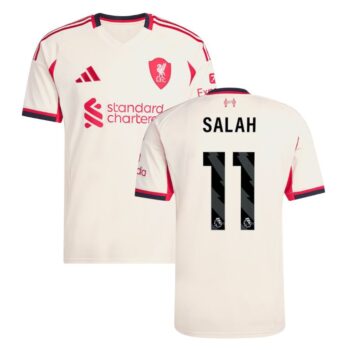 Maillot Liverpool Exterieur 2025 2026 Salah