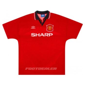 Alternative view of Maillot Manchester United Domicile 1994 1996 Cantona