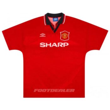 Alternative view of Maillot Manchester United Domicile 1994 1996 Cole