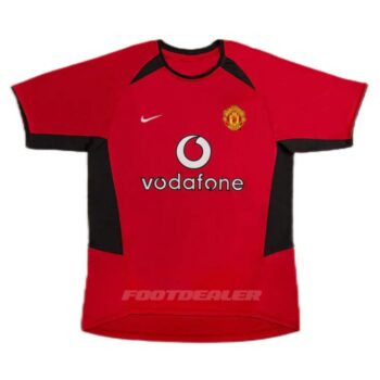Alternative view of Maillot Manchester United Domicile 2002 2004 Ferdinand