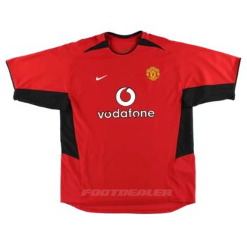 Alternative view of Maillot Manchester United Domicile 2002 2004 Veron