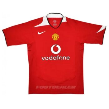 Alternative view of Maillot Manchester United Domicile 2004 2006 Ronaldo