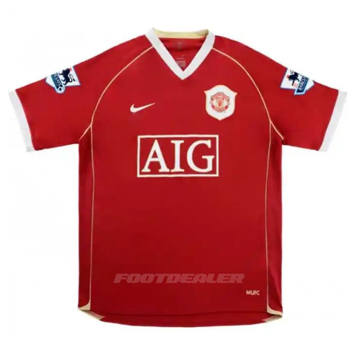 Maillot Manchester United Domicile 2006 2007 Ronaldo – Image 2