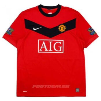 Alternative view of Maillot Manchester United Domicile 2009 2010 Rooney
