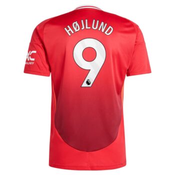 Alternative view of Maillot Kit Enfant Manchester United Domicile 2024 2025 Højlund
