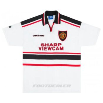 Alternative view of Maillot Manchester United Exterieur 1997 1998 Solskjaer