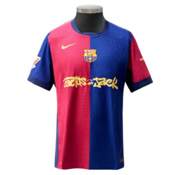Maillot Match Barca 2024 2025 Domicile Travis Scott