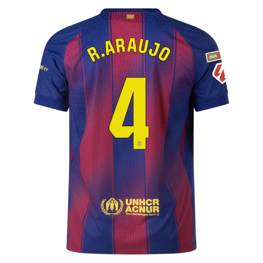 Maillot Match Barca Domicile 2025 2026 Araujo La Liga – Image 2