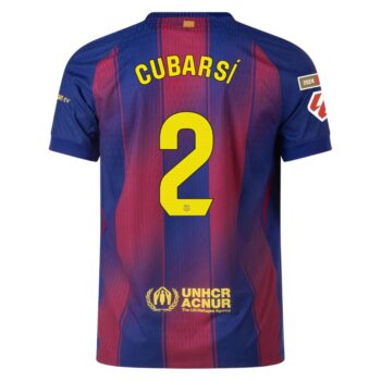 Alternative view of Maillot Match Barca Domicile 2025 2026 Cubarsi La Liga