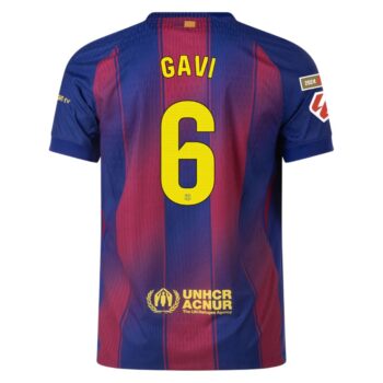 Alternative view of Maillot Match Barca Domicile 2025 2026 Gavi La Liga