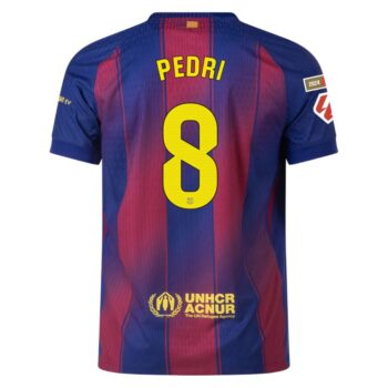 Alternative view of Maillot Match Barca Domicile 2025 2026 Pedri La Liga