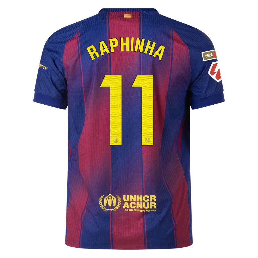 Maillot Match Barca Domicile 2025 2026 Raphinha La Liga – Image 2