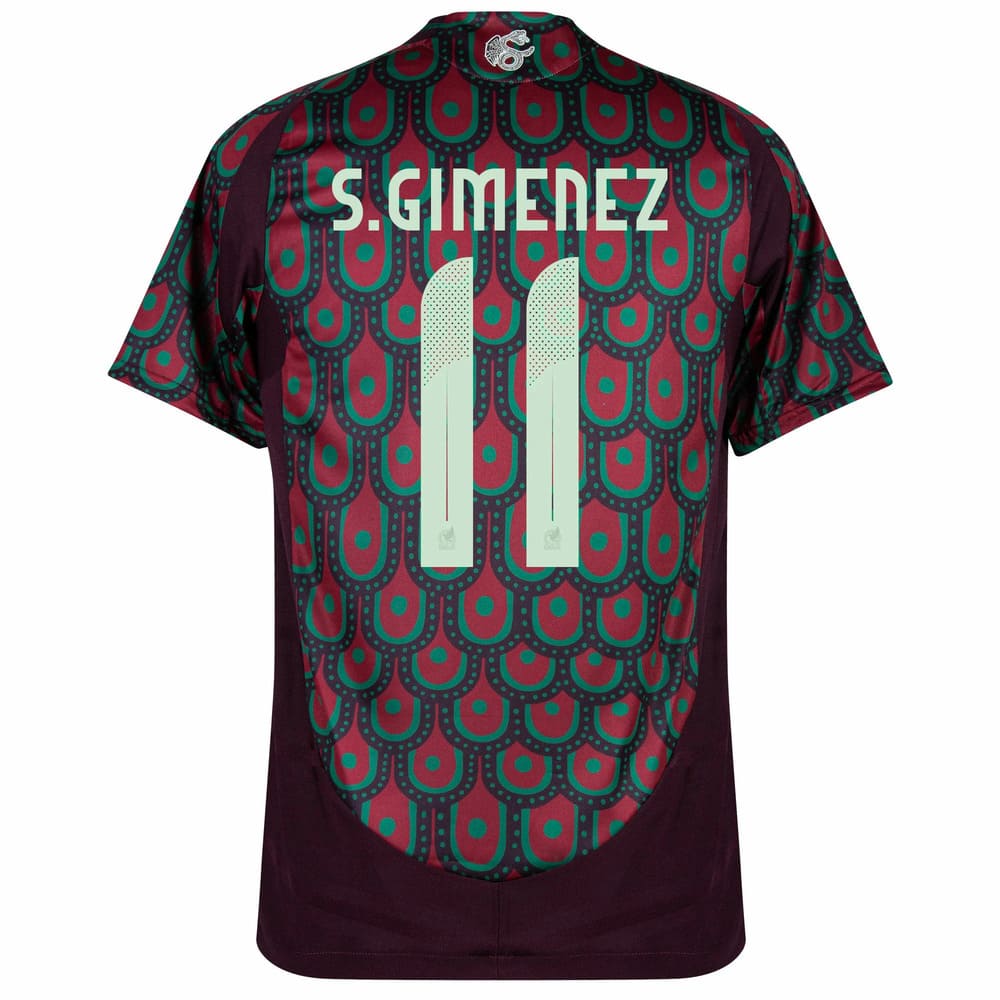 Maillot Mexique Domicile 2024 2025 Gimenez – Image 2