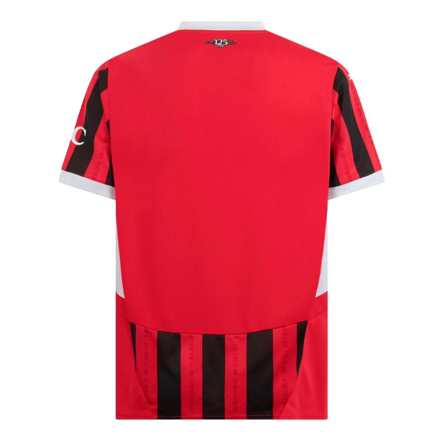 Maillot Kit Enfant Milan AC Domicile 2024 2025 Noir – Image 3