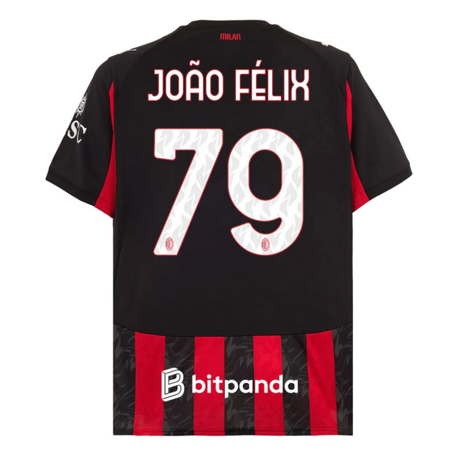 Maillot Milan AC Domicile 2025 2026 Joao Félix – Image 2