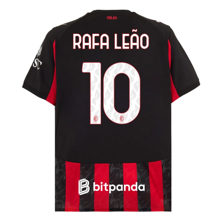 Maillot Milan AC Domicile 2025 2026 Rafael Leao – Image 2