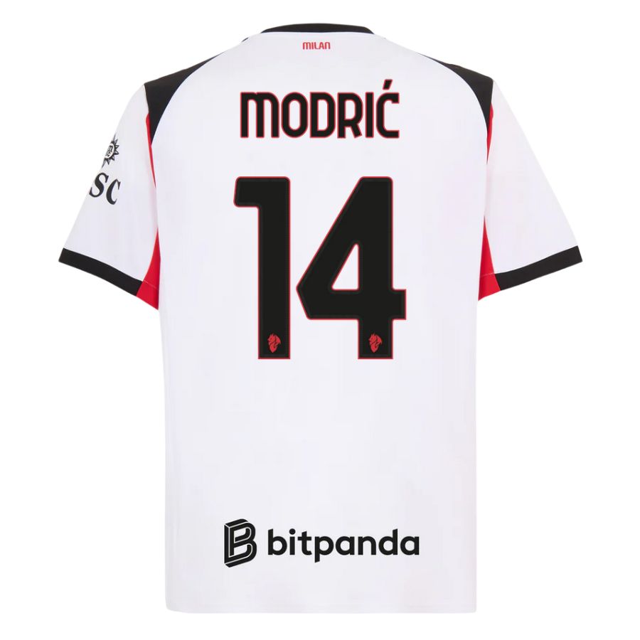 Maillot Kit Enfant Milan AC Exterieur 2025 2026 Modric – Image 2