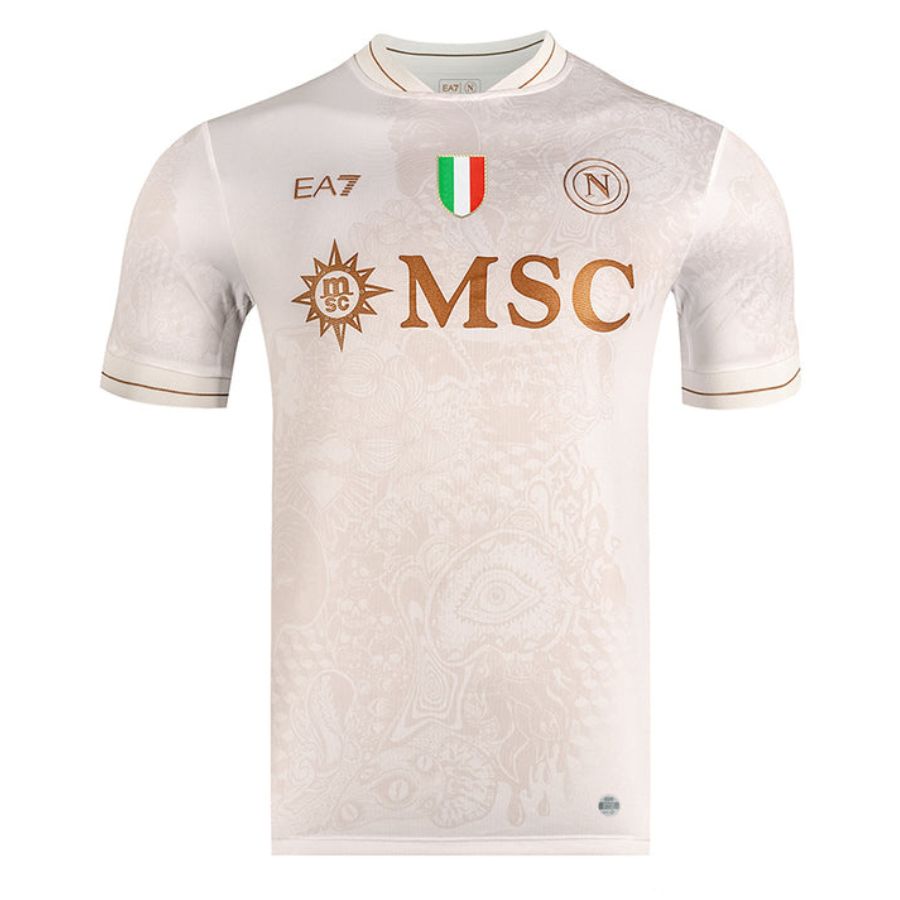 Maillot Kit Enfant Naples Exterieur 2025 2026 Lukaku – Image 3