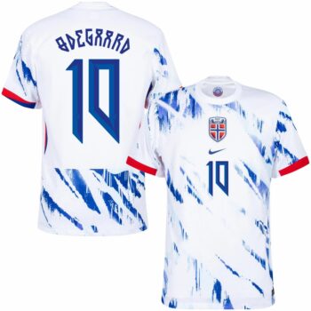 Maillot Norvège Exterieur 2024 2025 Odegaard