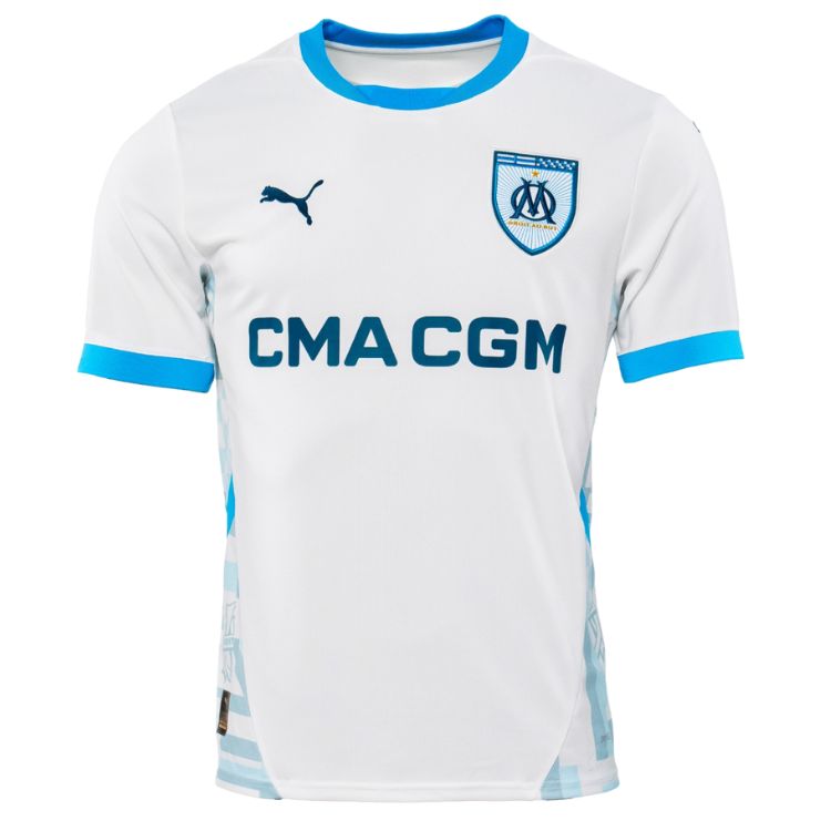 Maillot OM Domicile 2024 2025 Gouiri – Image 3