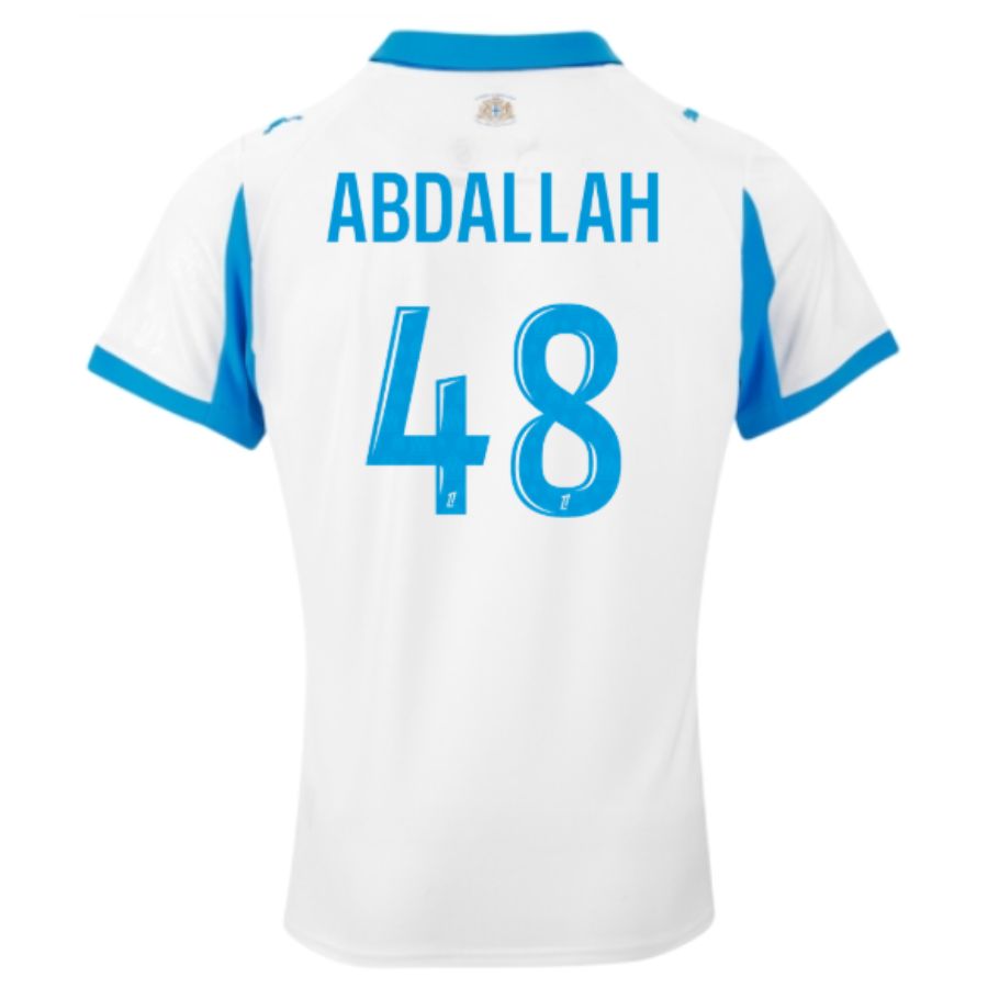 Maillot OM Domicile 2025 2026 ABDALLAH – Image 2