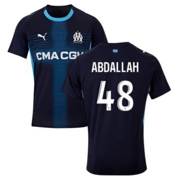 Maillot OM Exterieur 2025 2026 ABDALLAH