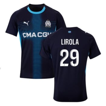 Maillot OM Exterieur 2025 2026 Lirola
