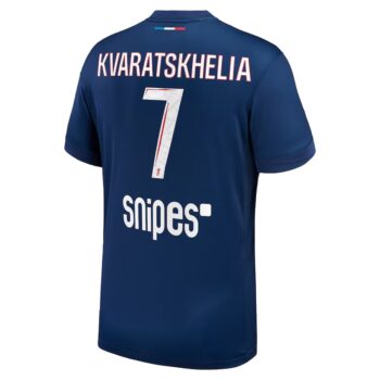 Alternative view of Maillot PSG Domicile 2024 2025 Kvaratskhelia 1 Etoile