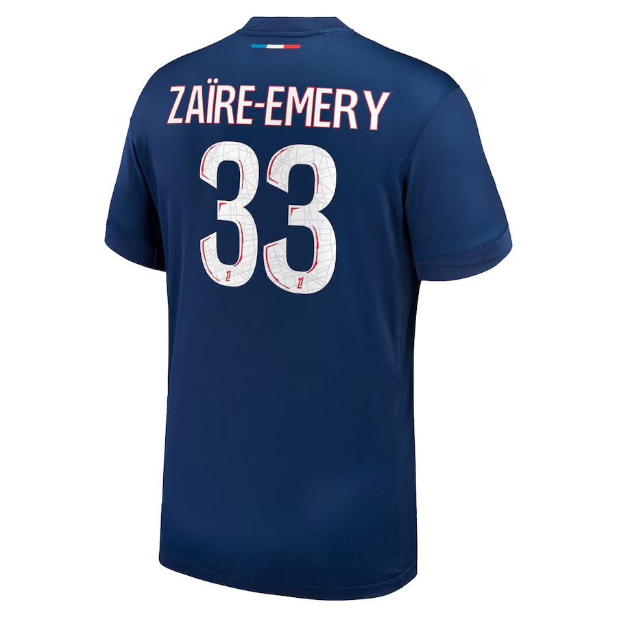 Maillot PSG Domicile 2024 2025 Zaire Emery 1 Etoile – Image 2