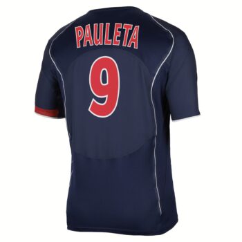 Alternative view of Maillot PSG Domicile Ré-Edition 2004 2005 Pauleta