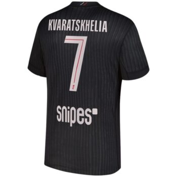 Alternative view of Maillot PSG Jordan Fourth 2025 2026 Kvaratskhelia