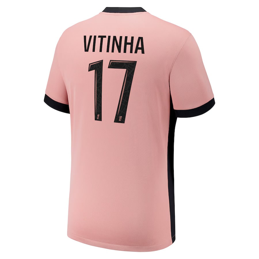 Maillot Kit Enfant PSG Third 2024 2025 Vitinha – Image 2