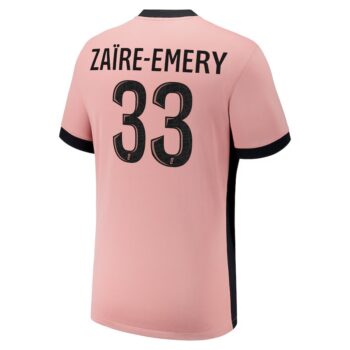 Alternative view of Maillot PSG Third 2024 2025 Zaire Emery