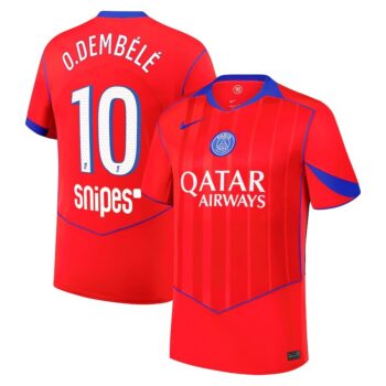 Maillot PSG Third 2025 2026 Dembélé