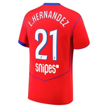 Alternative view of Maillot PSG Third 2025 2026 Hernandez