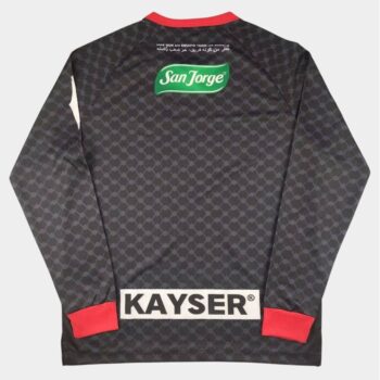 Alternative view of Maillot Palestine CL 2025 2026 Exterieur Noir Manches Longues