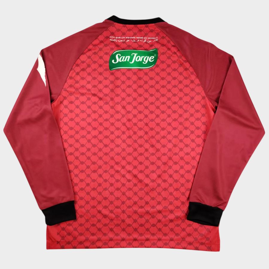 Maillot Palestine CL 2025 2026 Exterieur Rouge Manches Longues – Image 2